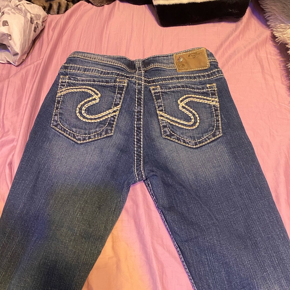 Silver capris - Picture 3 of 3